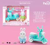SHOPMOCHO Little Rabbit Bedroom kitchen outdoor gamesLovely Scene Play Toys Simulation Modelling Children Birthday Easter Gift