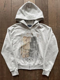 SHOPMOCHO Y2k American Retro Patchwork Hoodie Fabric Sweatshirt Men Women Fashion Art Simple Streetwear Unisex Oversized Clothing