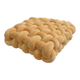 SHOPMOCHO Square Knot Stuffed Cushion Nordic Aesthetic Pillow Decorative Plush Pillow Office Sleeping Floor Windowsill Back Cushion Decor