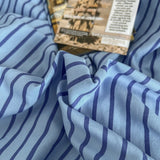 SHOPMOCHO Bedding Set INS Blue Stripe Style Duvet Cover Pillowcase with Bedsheet Home Bedclothes Boys Girls Room Bed Sheet Sets 이불세트