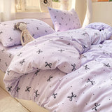 SHOPMOCHO Floral Style Duvet Cover Breathable Quilts Cover Single/Double/Queen Size Comforter Cover Home Bedding (Pillowcase Need Order)