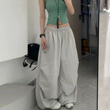 Shopmocho Oversized Black Sweatpants Women Y2K Harajuku Baggy Joggers Summer Streetwear Wide Leg Pants Korean Fashion Casual Trousers New
