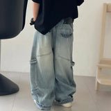 SHOPMOCHO Boys' jeans in spring and autumn, loose pants for adults, handsome and versatile, children's casual pants trend