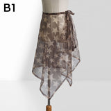 Shopmocho 190cm Summer Bohemian Hottie Jazz Belt Mesh Breathable Beach Outer Wear Multifunctional Waist scarf Accessories