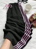 SHOPMOCHO Women's elegant, fashionable, casual, outdoor sports, slimming and versatile Japanese, Korean, European and American pants