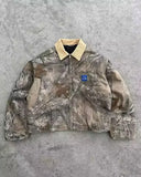SHOPMOCHO  American Retro Jacket Y2K Clothes Men Women Hip Hop Letter Stitching Embroidery Washed Oversized Jackets Casual Coats Streetwear