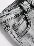 SHOPMOCHO Summer New Slim Stretch Men Short Jeans Fashionable Retro Do Design Denim Shorts Streetwear 98% Cotton Cargo Shorts Male