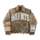 SHOPMOCHO  American Retro Jacket Y2K Clothes Men Women Hip Hop Letter Stitching Embroidery Washed Oversized Jackets Casual Coats Streetwear