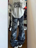 SHOPMOCHO Women Black Gothic Dragon Print Jeans Baggy Vintage Aesthetic Cowboy Pants Harajuku Denim Trousers Y2k Trashy 2000s Clothes 2026