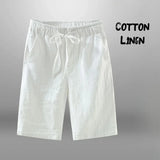 Shopmocho Men Shorts for Men Cotton Linen Casual Breathable Beach Shorts Men's Short Sweatpants Vacation Gym Basketball