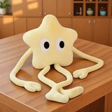 SHOPMOCHO Pink Star Flower Pillow 160cm Stuffed Cute Giant Long-legged Sofa Gift Birthday Cushion Plush