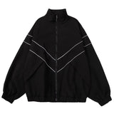 SHOPMOCHO Hip Hop Varsity Jacket Men High Street Patchwork Color Block Windbreaker Outerwear Coats Spring Autumn Thin College Jackets Male