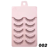 Shopmocho New Manga Lashes Soft Natural Eyelashes Thick False Eyelashes Manga Eyelashes Daily Dating Makeup Eyelashes Lashes Wispy