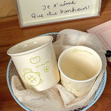 Shopmocho Ins little turtle holds a coffee cup in hand