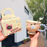 Shopmocho Cup Cartoon Popular High Looks Puppy Bunny Mug Ceramic Cup Couple Water Cup For Girls' Birthday Gift
