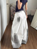 SHOPMOCHO 2026 Ropa Y2K Grunge Dirty Washed White Baggy Women's Ripped Jeans Pants For Woman Clothing Wide Leg Gothic Loose Long Trousers