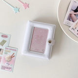 Shopmocho Travel Photo Album Small Card Storage Book Photocard Holder Card Holder 3 Inch INS Korean Style Mini Cute Photo Storage Album