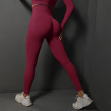 Shopmocho Seamless Gym Leggings Women Yoga Pants Sexy High Waist Booty Lifting Leggings Pants Women Sports Clothing Fitness Wear