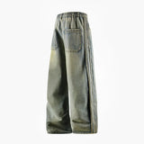 SHOPMOCHO Man Pants Jeans Baggy Jeans Loose Fit Straight Leg High Street Casual Trousers For Men Spring Autumn Trendy Wide Leg