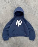 SHOPMOCHO Y2K Harajuku Fashion Letter Pattern Printed Hooded Sweatshirt Hip Hood Casual Loose Men and Women Oversized Zipper Sweatshirt