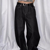SHOPMOCHO Autumn Winter Women's Denim Jeans Y2K Wide Fit Baggy Jeans runge Harajuku Cowboy New In Pants Korean Jeans Punk Retro