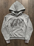 SHOPMOCHO Y2k American Retro Patchwork Hoodie Fabric Sweatshirt Men Women Fashion Art Simple Streetwear Unisex Oversized Clothing