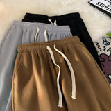 Shopmocho Waffle shorts men's summer thin new loose casual sports fashion brand beach American five-point pants