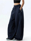 SHOPMOCHO High Waist Women Casual Pants Straight Office Ladies Korean Fashion Trousers Loose Female Pants New 2025