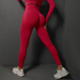 Shopmocho Seamless Gym Leggings Women Yoga Pants Sexy High Waist Booty Lifting Leggings Pants Women Sports Clothing Fitness Wear