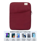 SHOPMOCHO Shockproof Tablet Pouch Bag For Ipad Pro11 Air6 4 5 12.9 10.5 9.7 Macbook Air13.3 13.6 Pro14 Xiaomi Huawei Samsung Laptop Sleeve