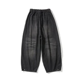 SHOPMOCHO Spring Men Streetwear Denim Pants Men Harajuku Washed Baggy Jeans Men Y2K Fashion Punk Casual High Waist Wide Leg Pants
