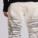 SHOPMOCHO Y2K Retro Distressed Flare Jeans Women High Waist Vintage Washed Denim Bell Bottom Pants Harajuku Streetwear Casual Trousers