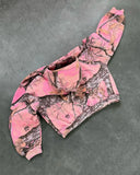 SHOPMOCHO Streetwear Pink Camo Zipper Hoodie Y2k Harajuku Retro Gothic Two Piece Set Mens and Womens New Fashion Casual Camo Sports Pants