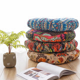 SHOPMOCHO Round Floor Cushion Pillow Thickened Tatami Yoga Mat for Meditation Machine Washable Seat Cushion Office Sleeping Mat