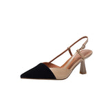 Shopmocho High Heels Summer 2025 New Arrival Fashion Buckle Pointed Heel Sandals Women Comfort Simplicity Stilettos Sandalias De Mujer