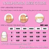 SHOPMOCHO 10PCS Diamond French Pointed Nail Short Square Nail Nude Fake Nail With Gold Glitter Diamond Nail Leopard Print Fake Nail