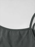 Shopmocho 2025 Summer Women's New Fashion Simple Temperament Suspender Long Backless Slim Waisted Sexy Sweet And Spicy Casual Dresses