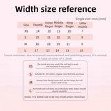 Shopmocho 10Pcs Almond Press on Nails with Pink Strawberry Bear Design Acrylic False Nails Cute Full Cover Sweet Girl Wearable Nail Tips