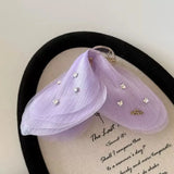 Shopmocho High-Grade Retro Simple Mesh Butterfly Hair Clip For Women