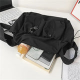 Shopmocho Fashionable Crossbody Bag with Drawstring Accent - Spacious & Secure Zipper Closure - Includes Stylish Bag Charm