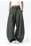 SHOPMOCHO High Waist Women Casual Pants Straight Office Ladies Korean Fashion Trousers Loose Female Pants New 2025
