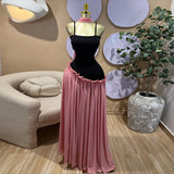 SHOPMOCHO Long Dress Women Sling Dresses A Line Vestidos Y2k Streetwear Sleeveless High Waist Slim Fit Elegant Party Night Work 2026