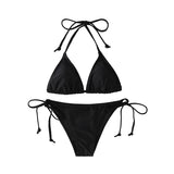 Shopmocho 2Pc/Set 2025 Fashion Sexy Swimsuit Women Bikinis Set Triangle Swimwear String Beachwear Thong One Piece Suits Brazilian Biquini
