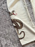 SHOPMOCHO Streetwear Retro Snake Jeans Boa Embroidery Graphic Python Print Pocket Denim Pants Y2K Trend Unisex Baggy Straight Leg Pants