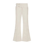 Shopmocho Fashion Solid Loose Casual Women Long Pants Simple Basic All-Match Office Lady Style Bottoms