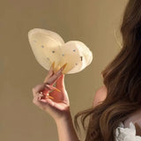 Shopmocho High-Grade Retro Simple Mesh Butterfly Hair Clip For Women