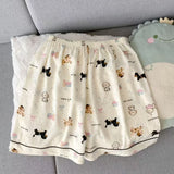 SHOPMOCHO 2Summer short-sleeve pajama set for women, comfortable and trendy, shorts suitable for wearing outside, home wear s