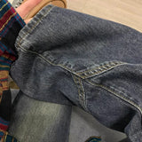 SHOPMOCHO Y2K Spicy Girl Dark Series Wide Leg Jeans Women's New High Street Splicing Loose High Waist Slimming Flare  Pants