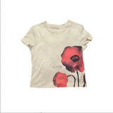 Shopmocho Y2K streetwear retro casual women's top sexy and beautiful floral print fashionable baby T-shirt personality