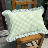 SHOPMOCHO Classic Plaid Pillowcase Cotton Japanese Simple Four-season One Pair Pillow Covers Decorative Bedding Textile Pillow Protector